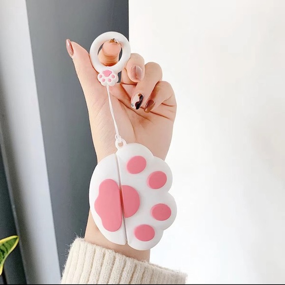 Cute Cat Dog Paw Airpods Pro Case - Picture 4 of 8